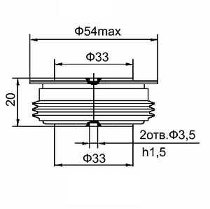 Диод Д233-1000