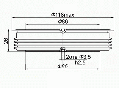 Диод Д183-2500