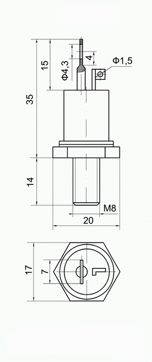 Тиристор Т232-40